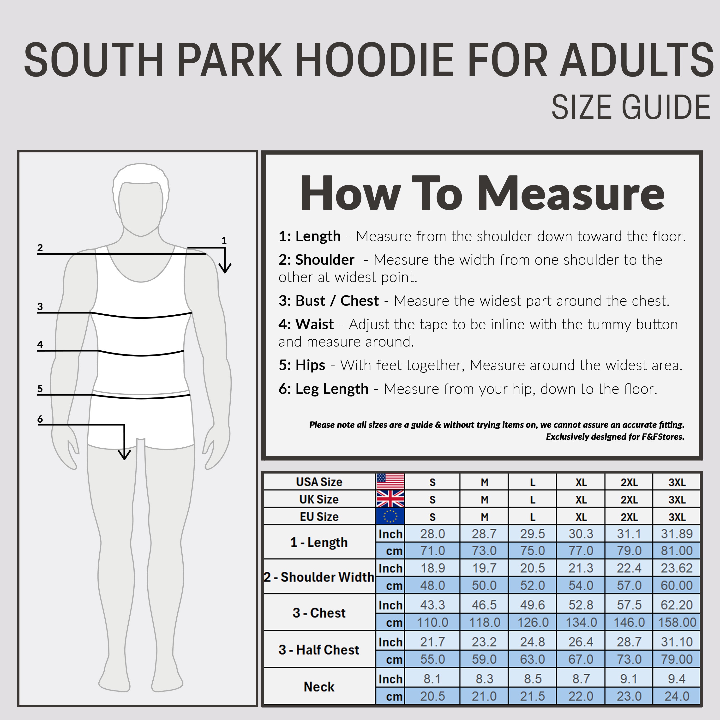 South Park Mens Hoodie, Comfy Stylish Hooded Sweatshirt - Funny Gifts for Him - Get Trend