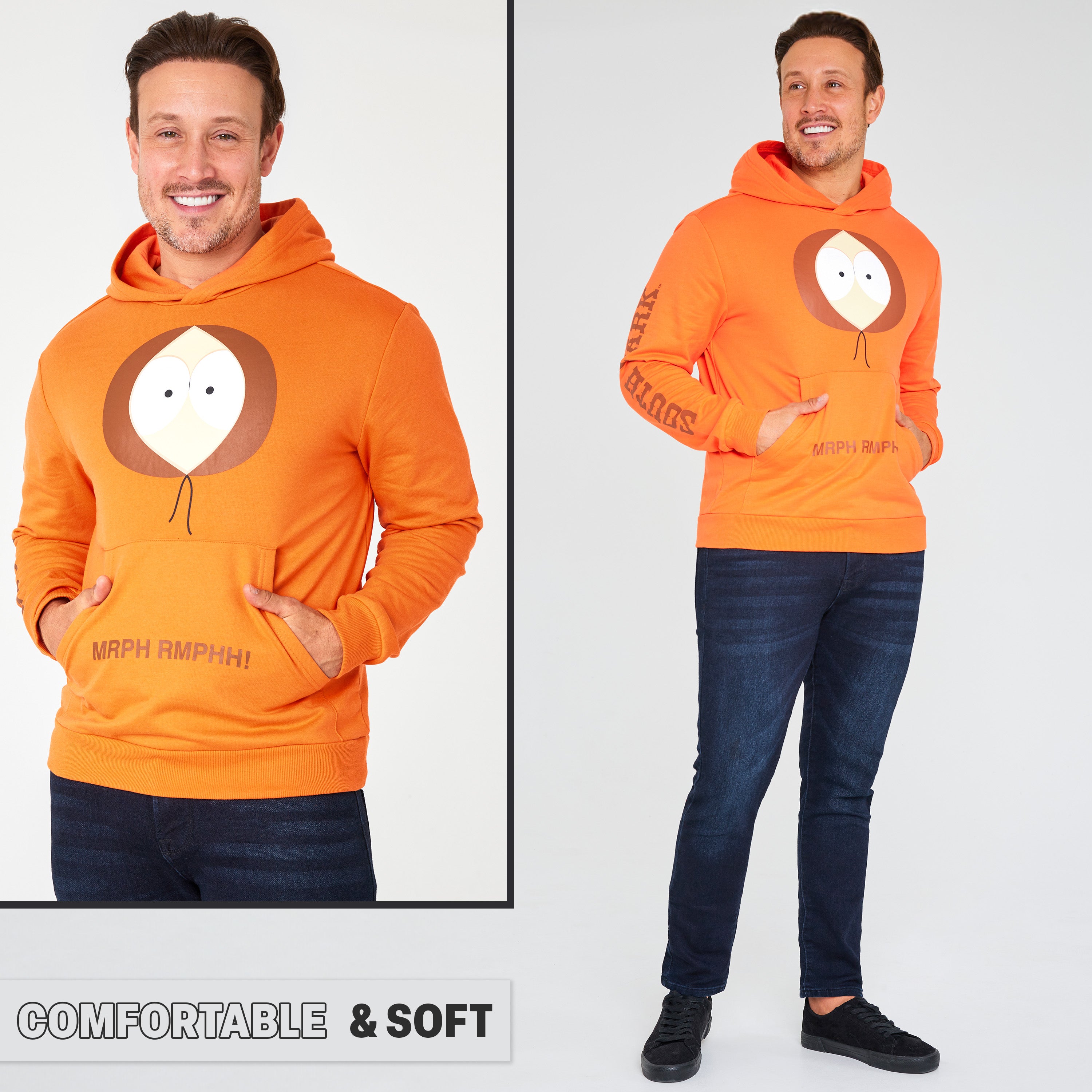South Park Mens Hoodie, Comfy Stylish Hooded Sweatshirt - Funny Gifts for Him - Get Trend