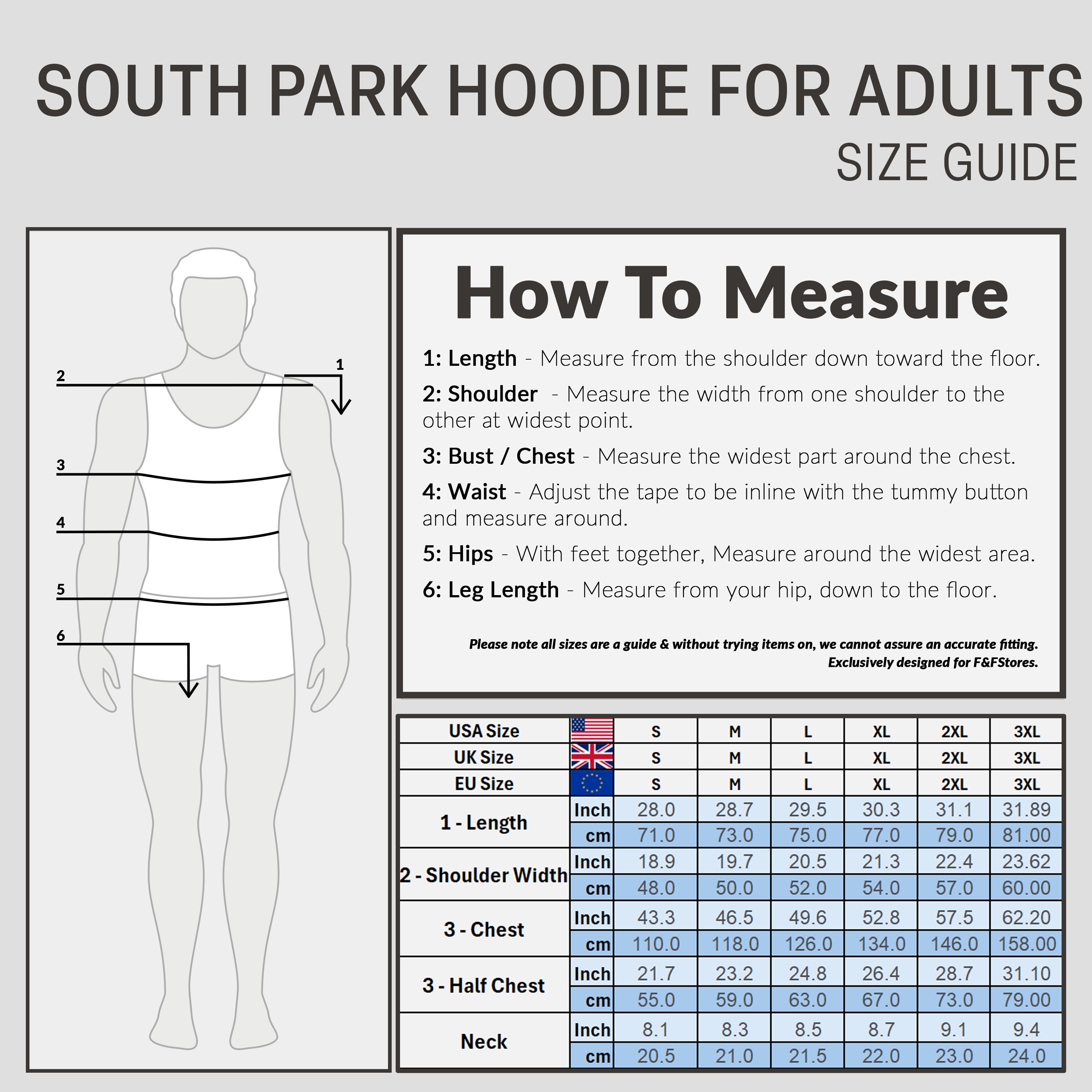 South Park Mens Hoodie, Comfy Stylish Hooded Sweatshirt - Funny Gifts for Him - Get Trend