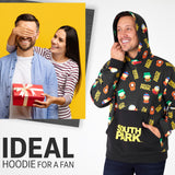 South Park Mens Hoodie, Comfy Stylish Hooded Sweatshirt - Funny Gifts for Him - Get Trend