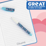 Stitch ball point pen