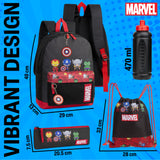 Marvel School Bag Set, 5 Piece Set - Get Trend