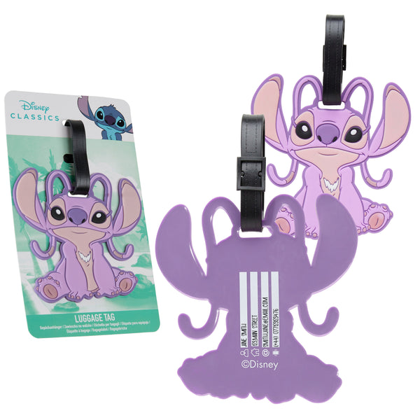 Disney Luggage Tags for Suitcase, Baggage Identification for Travel - ANGEL