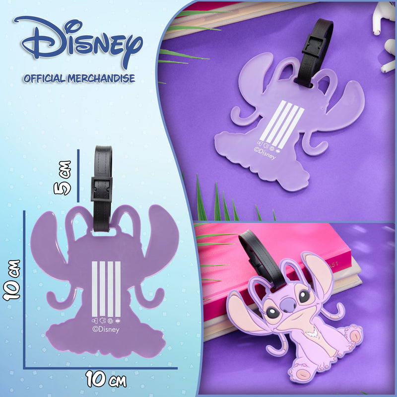 Disney Luggage Tags for Suitcase, Baggage Identification for Travel - ANGEL - Get Trend