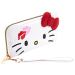 Hello Kitty Womens Zip Around Purse, Card Slots Coin Compartment - Gifts for Her - Get Trend
