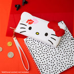Hello Kitty Womens Zip Around Purse, Card Slots Coin Compartment - Gifts for Her - Get Trend