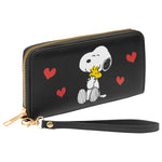 Peanuts Snoopy Women's Zip Around Purse, Card Slots Coin Pocket - Gifts for Her - Get Trend