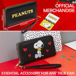 Peanuts Snoopy Women's Zip Around Purse, Card Slots Coin Pocket - Gifts for Her - Get Trend