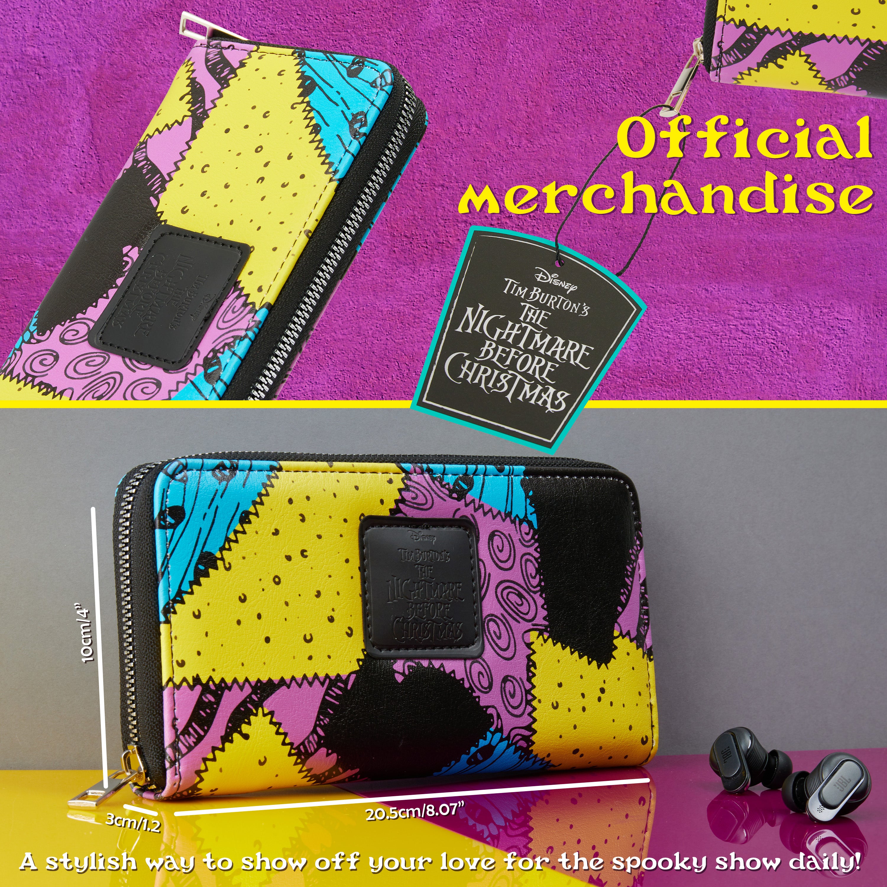 Disney The Nightmare before Christmas Purse for Women Teenagers Girls - Get Trend