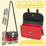Peanuts Snoopy Crossbody Bag for Girls Teens Shoulder Bag Womens Fashion Handbag - Get Trend