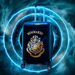 Harry Potter Hard Shell Suitcase, 67 x 42 x 25cm, 60L Capacity, 4 Wheels Combination Lock - Travel Essentials (M/67cm - 60L, Black) - Get Trend