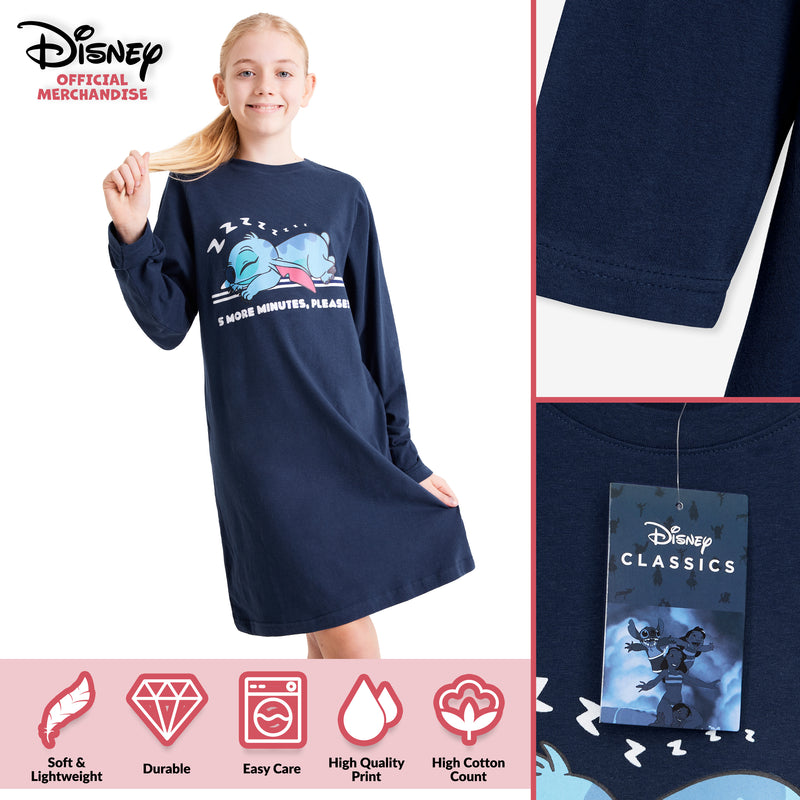 Disney Girls Nightdress, Lilo and Stitch Pyjamas, Stitch Gifts for Girls - Get Trend