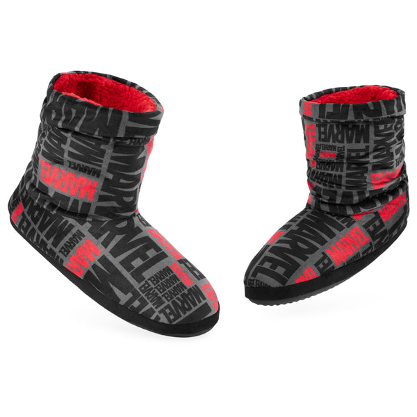 Marvel Men's Slippers Plush Indoor House Shoes - Get Trend