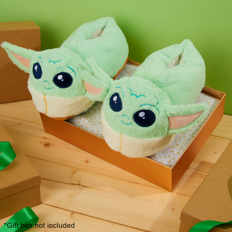 Disney Slippers for Women, Baby Yoda Ladies Slippers - Get Trend