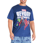Marvel Avengers Mens Pyjamas Set - Short Sleeve PJs for Men and Teenagers - Get Trend