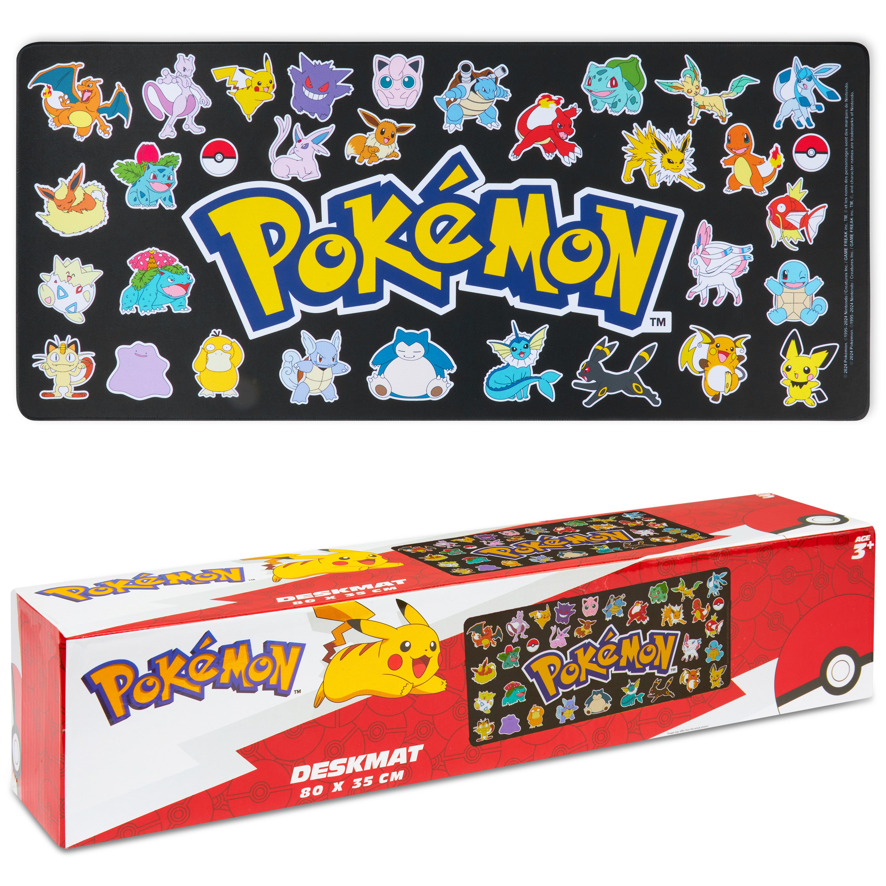 Pokemon Mouse Mat Large Desk Mat Pikachu - Get Trend