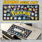 Pokemon Mouse Mat Large Desk Mat Pikachu - Get Trend