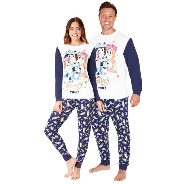 Bluey Christmas Matching Family Pyjamas - Xmas Matching Js for Men - Get Trend