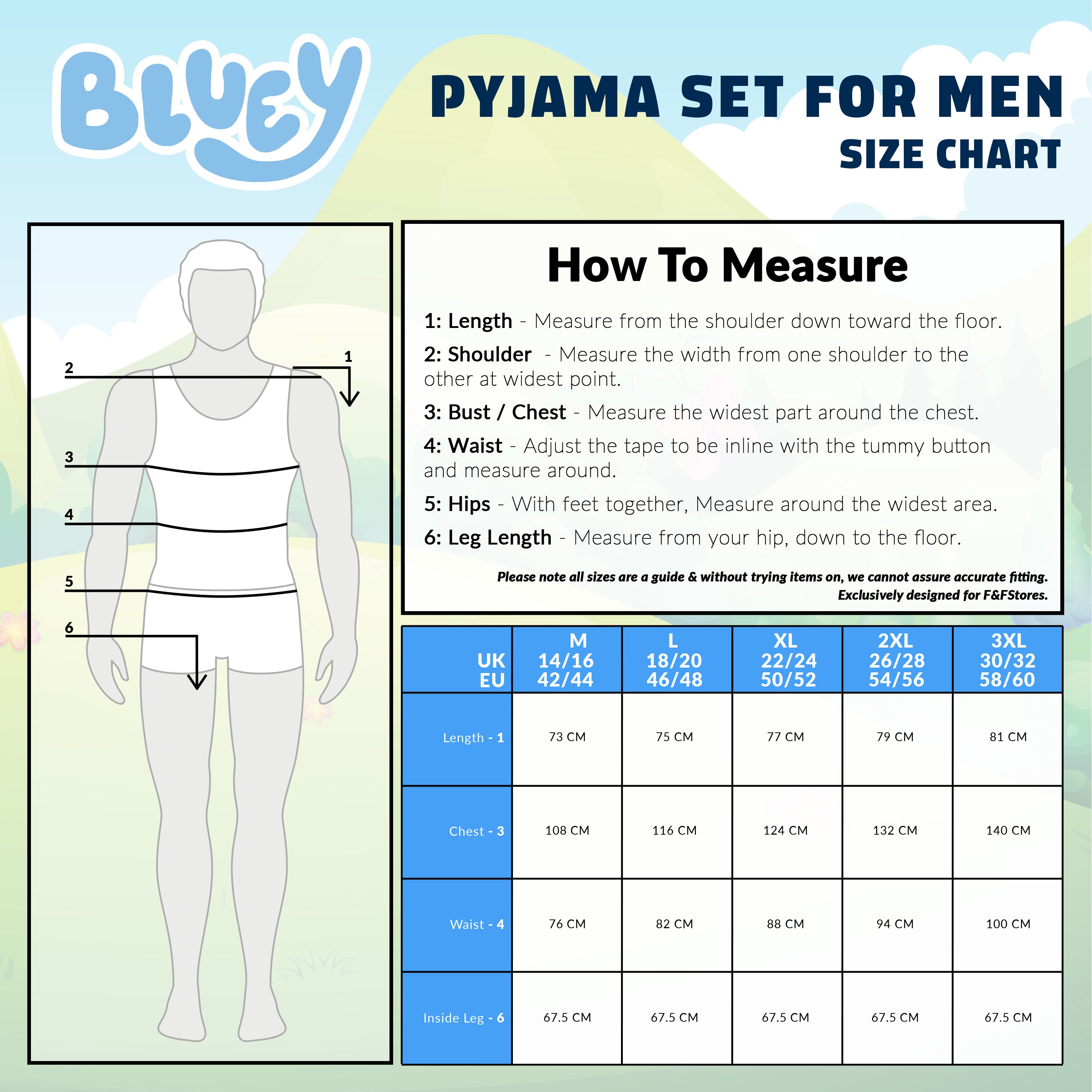 Bluey Christmas Matching Family Pyjamas - Xmas Matching Js for Men - Get Trend
