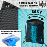 Minecraft Kids Drawstring Bag - Creeper String Swim Bag for School, Sports, PE Bag - Get Trend