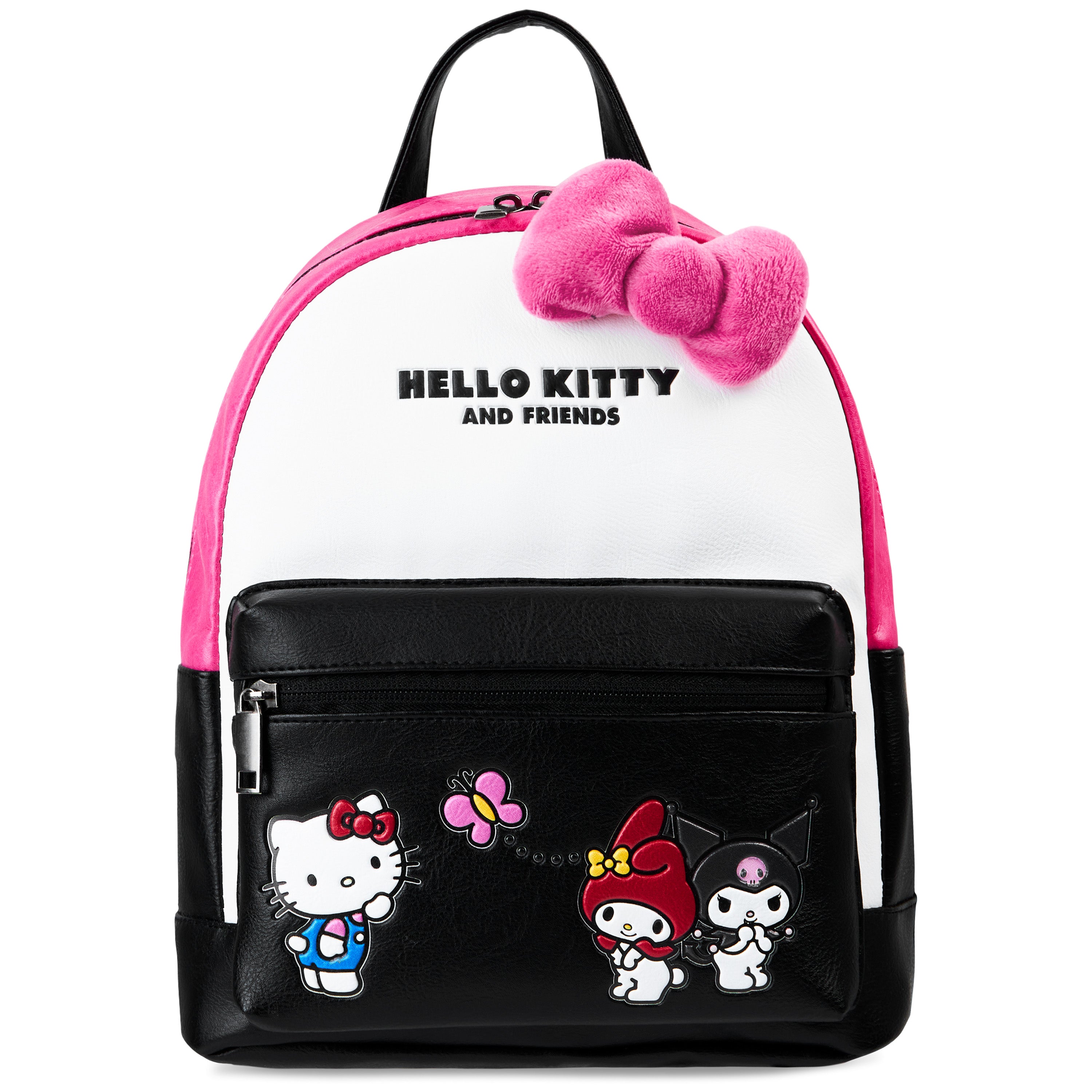 hello kitty black backpack Hello Kitty Backpack for Women Teenagers Girls Fashion Mini Daypack Do – Get Trend