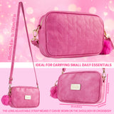 Barbie Girls Handbag, Cute Shoulder Bag with Adjustable Strap - Gifts for Girls - Get Trend