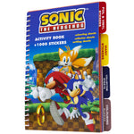 SONIC THE HEDGEHOG Scrapbooking Stickers & Activity Book Over 1000 Stickers - Get Trend