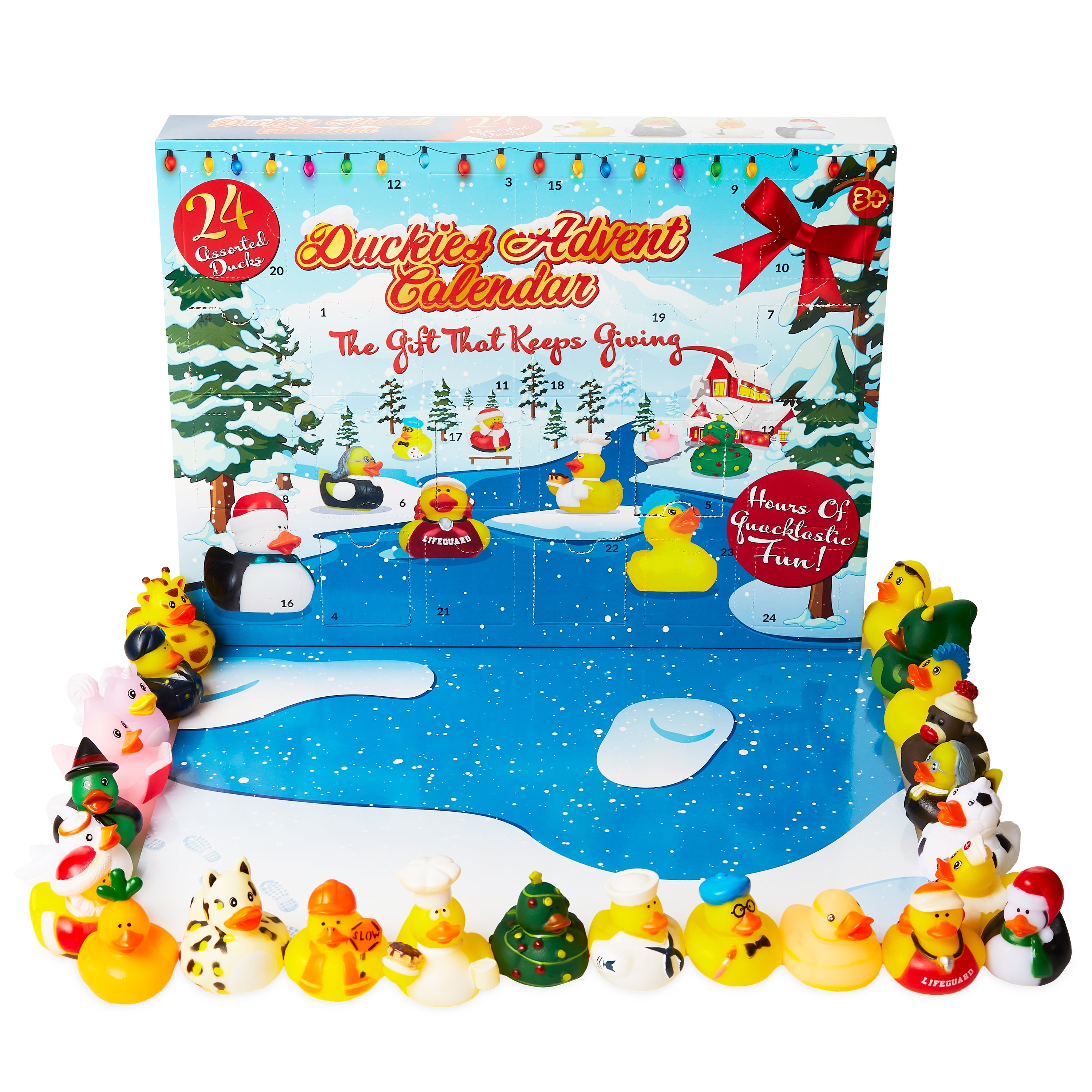 KreativeKraft Toy Advent Calendar 2025 for Kids, Bath Toys Countdown Calendar (Multi) - Get Trend