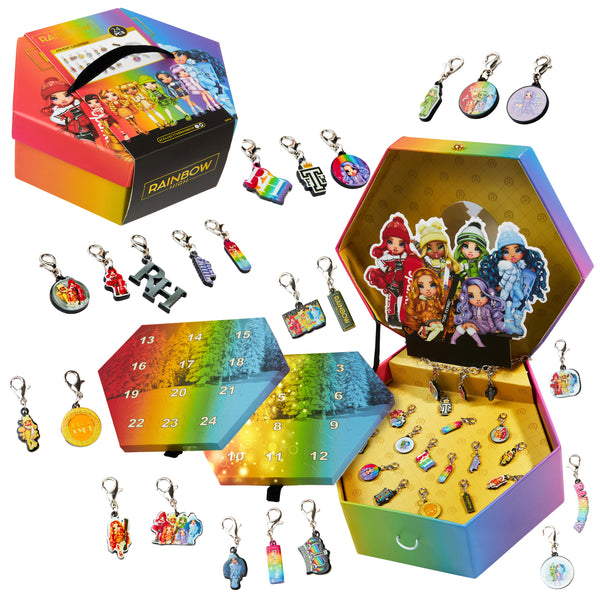Rainbow High Advent Calendar 2023 for Girls - Jewellery Advent Calendar - Get Trend