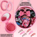 Disney Stitch Handbag for Kids Cute Shoulder Bag with UV400 Sunglasses Hair Clip Hair bands - Get Trend