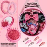 Disney Stitch Handbag for Kids Cute Shoulder Bag with UV400 Sunglasses Hair Clip Hair bands - Get Trend