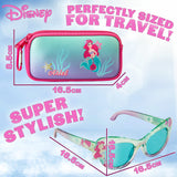 Disney Girls UV Protection Sunglasses, Case and Hair Accessories Set Girls Gifts