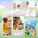 Bluey Advent Calendar 2025, Girls Hair Accessories Countdown Calendar - Get Trend