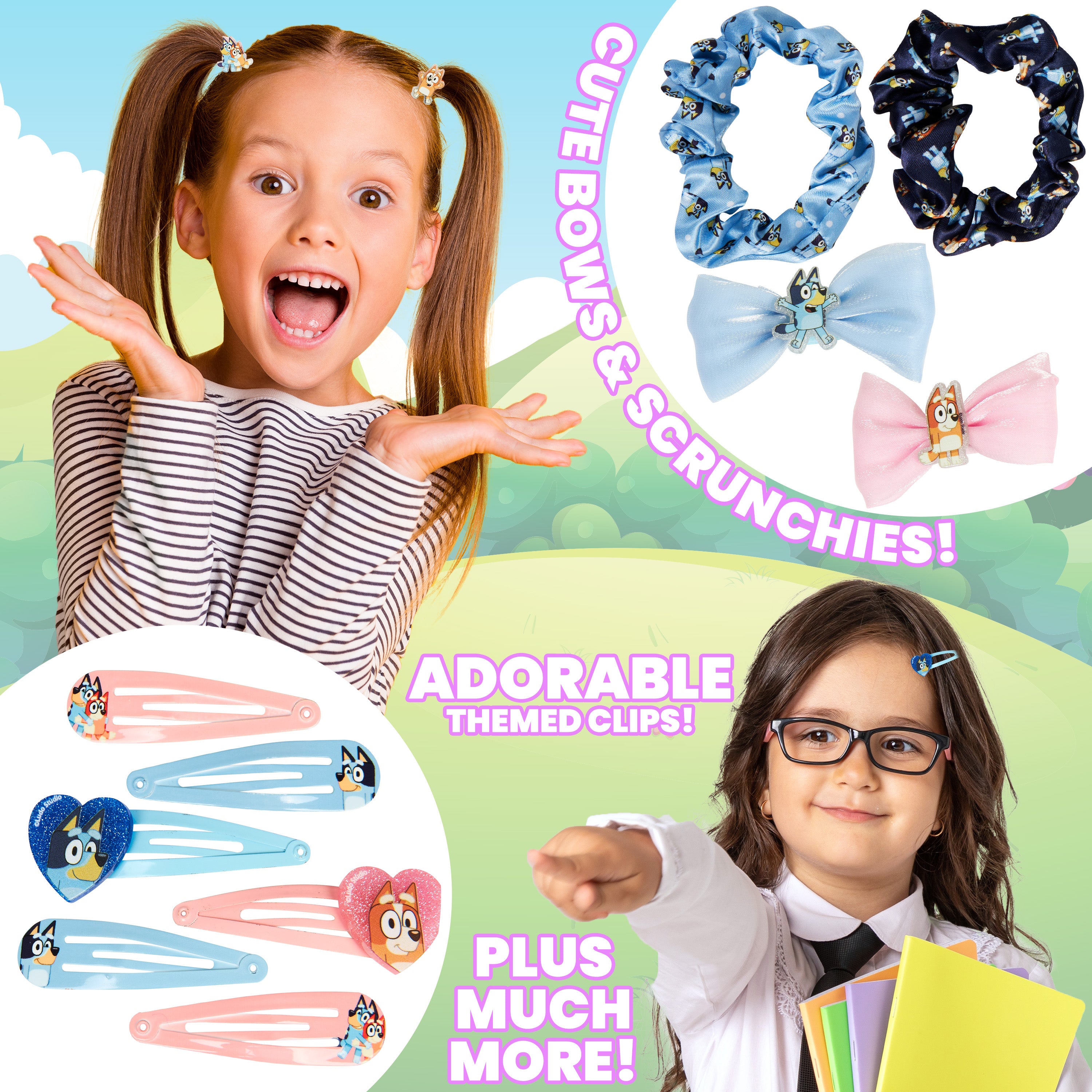 Bluey Advent Calendar 2025, Girls Hair Accessories Countdown Calendar - Get Trend