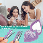 Disney Stitch Hair Clips and Hair Accessories Set Scrunchie Brush - Stitch Gifts - Get Trend