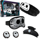 Disney Stitch Cooling Eye Mask & Beauty Accessories Set with Claw Clip Skincare Headband Soothing Cooling Eye Pads, Pampering Beauty Gifts for Women (Black) - Get Trend