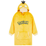 Pokemon Boys Oversized Fleece Hoodie with Sherpa-Lined Hood - Anime Gifts - Get Trend