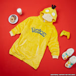 Pokemon Boys Oversized Fleece Hoodie with Sherpa-Lined Hood - Anime Gifts - Get Trend