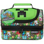 Minecraft Lunch Bag for Kids Insulated Lunch Box Creeper  Cooler Bag (Multi) - Get Trend