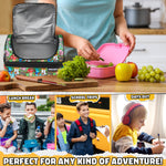 Minecraft Lunch Bag for Kids Insulated Lunch Box Creeper  Cooler Bag (Multi) - Get Trend