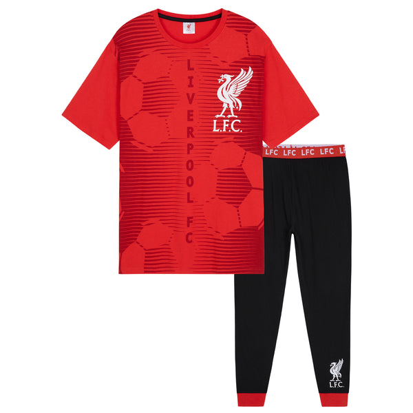 Liverpool F.C. Mens Pyjamas Set, Nightwear Set for Men - Get Trend