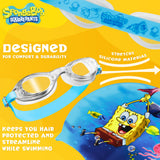 SPONGEBOB SQUAREPANTS Kids Swim Goggles and Swim Cap Set Anti-Fog UV Protection - Get Trend