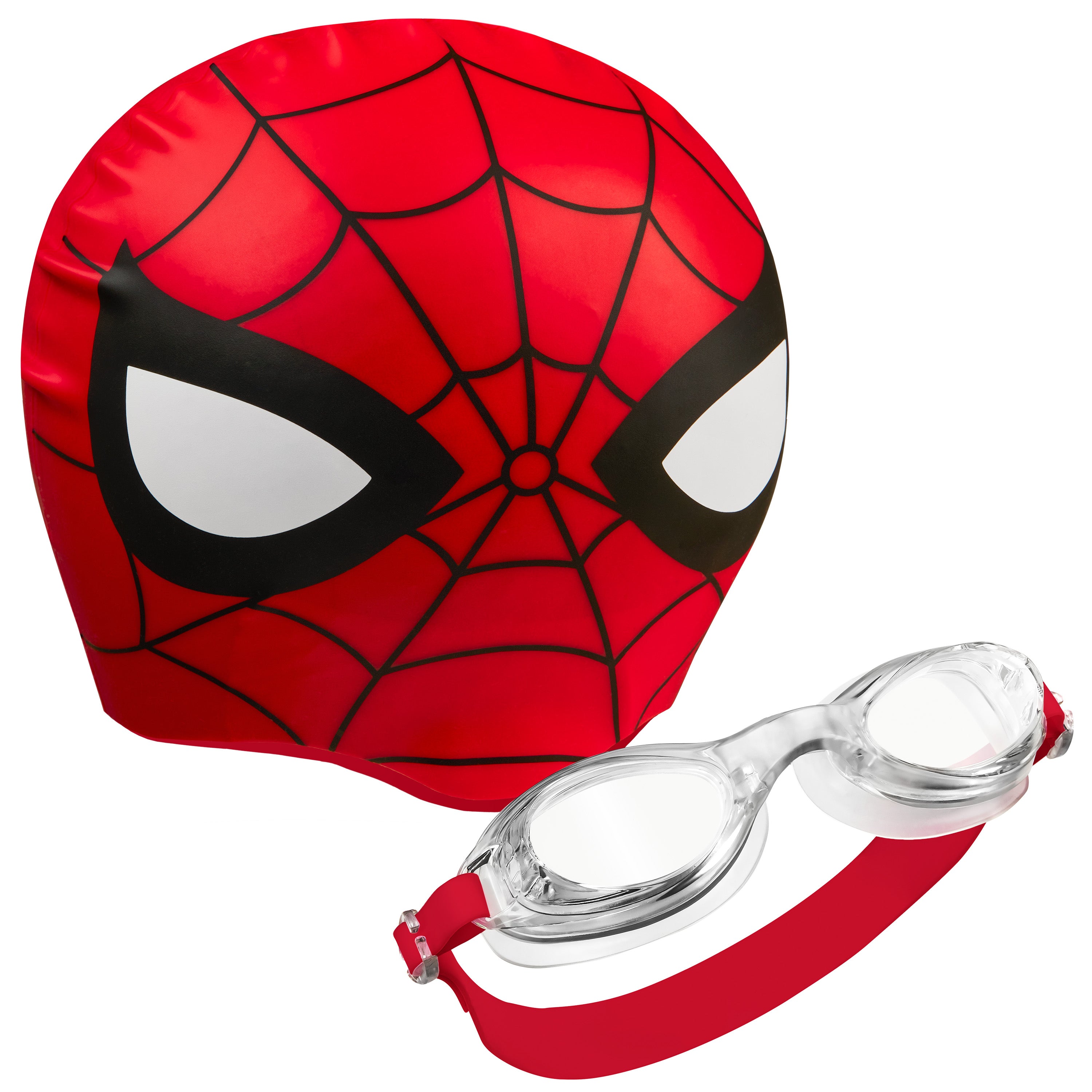spiderman goggles Marvel Children's Swimming Goggles and Swimming Cap Set Anti-Fog UV Pr – Get Trend