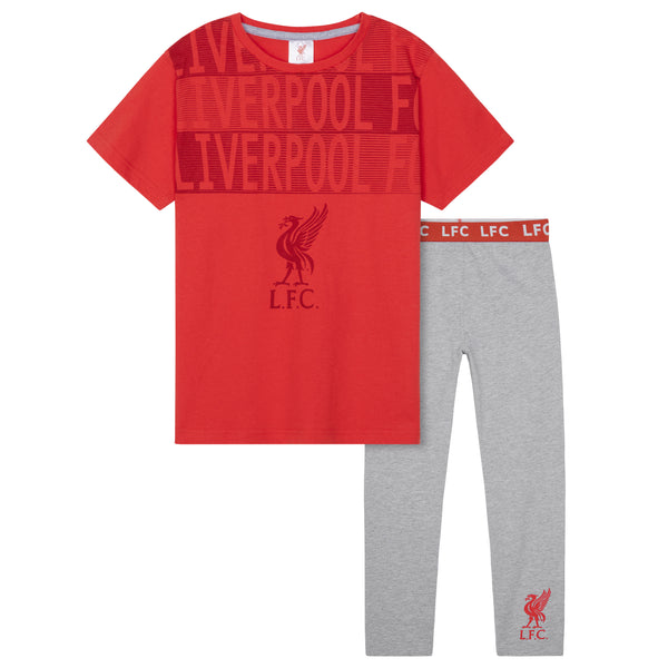 Liverpool F.C. Boys Pyjamas Set Nightwear, PJs for Kids - Get Trend