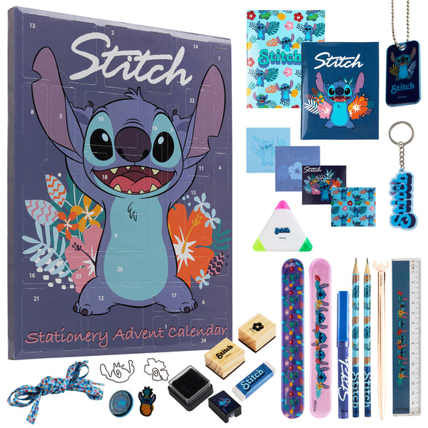 Disney Stitch Advent Calendar 2023 for Kids and Teenagers - Stitch Stationery - Get Trend