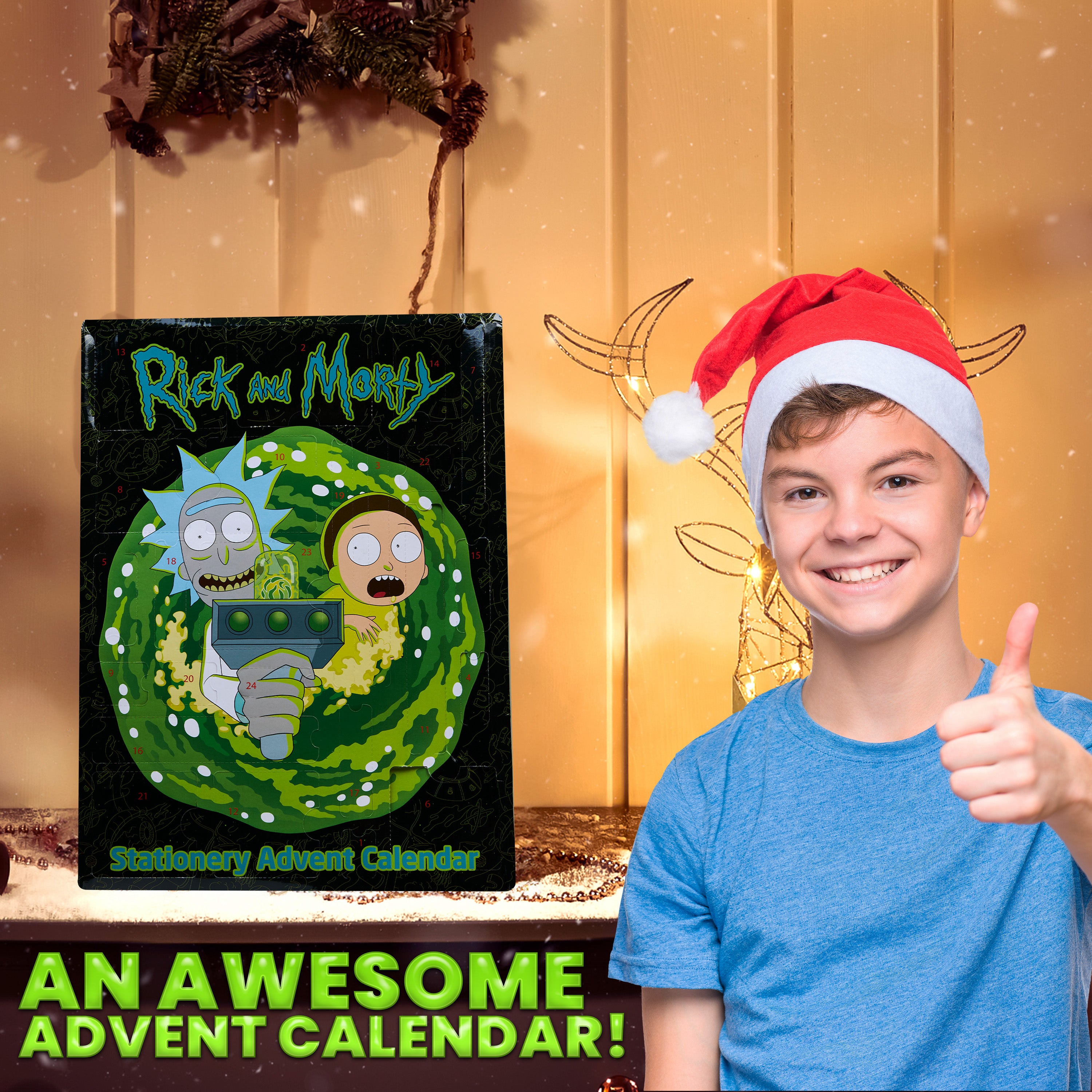 RICK AND MORTY Advent Calendar 2025, Funny Novelty Countdown Calendar - Get Trend