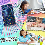 Disney Stitch Colouring Pens for Kids Felt Tip Pens Art Supplies - Stitch Gifts (Blue) - Get Trend