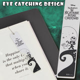 Disney Metal Bookmarks with Gift Box Metal Bookmark with Inspirational Quote and Charm - Get Trend