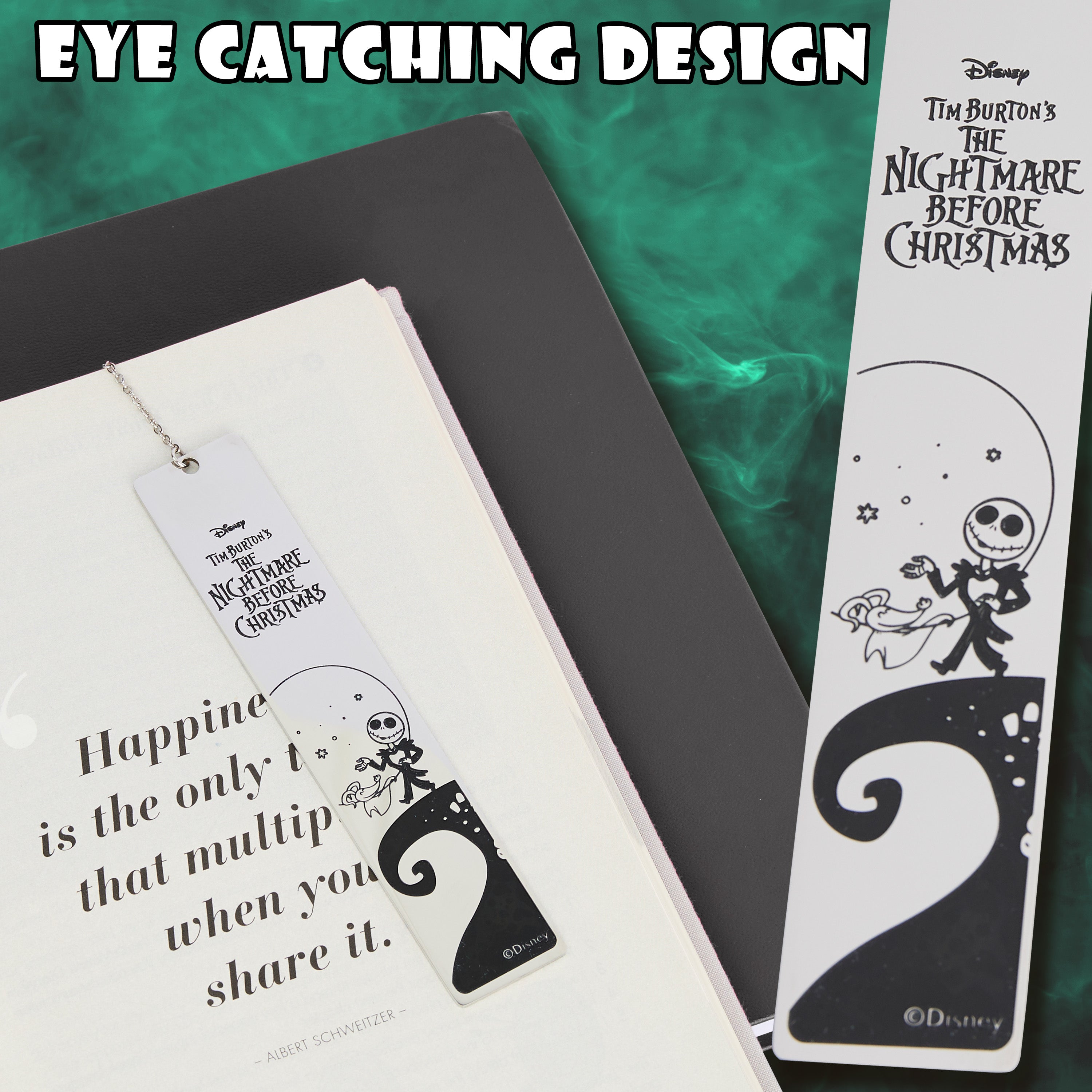 Disney Metal Bookmarks with Gift Box Metal Bookmark with Inspirational Quote and Charm - Get Trend