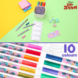 Disney Stitch  Glitter Gel Pens for Kids, Coloured Pens Pack of 10s - Kids Gifts - Get Trend